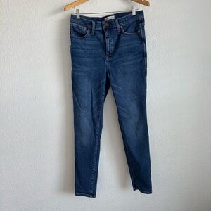 Madewell 10” High Rise Skinny Jeans Size 31
